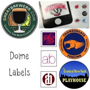 Labels and Dome Stickers Printing