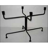 Wrought Iron Taper Candle Holders