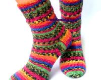 knitted socks