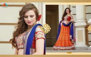 Stunning Girlish Lehenga Choli.