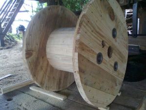 Pine Wood Cable Drums