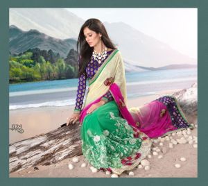 Smhn 1724 Bridal Wedding Saree