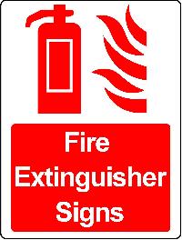 fire safety signs