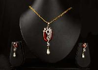 Diamond Pendant Set 002