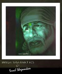 Sai Baba Painting (04)