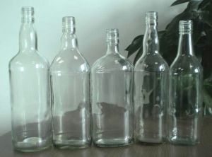 glass bottles