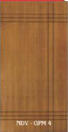 Grooved Veneer Doors