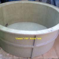 frp round tank