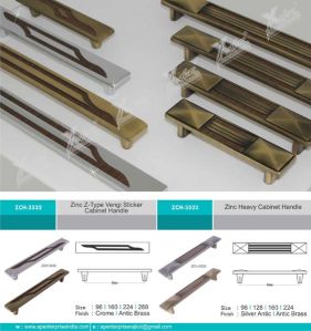 ZINC CABINET HANDLES