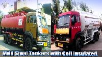 Mild Steel Tankers with Coil Insulated