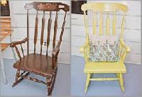 colored rocking chairs