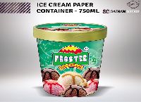 ice cream plastic cup