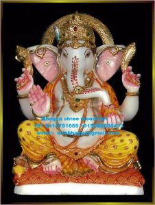 Sidhi Vinayak Marble Statue