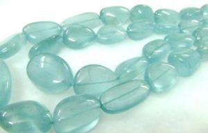 Aquamarine Beads