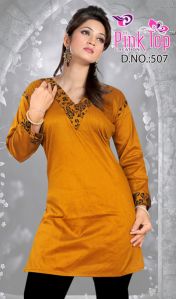 Jacquard Cotton Kurti (507)