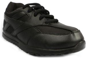 Vas Black School Shoes