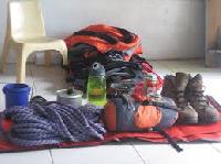 mountaineering equipments