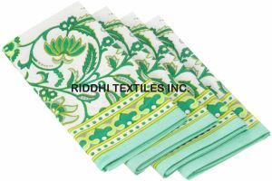 Screen Print Cotton Napkins