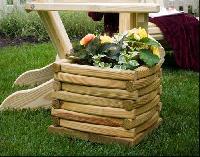 Pine Wood Planter