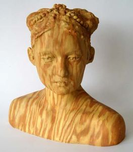 Wooden Bust