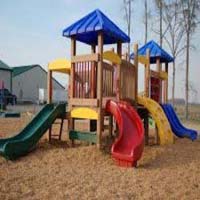 Playground Hut Type Slide