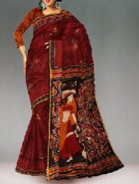 wax batik saree