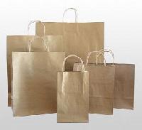 Plain Paper Shopping Bags