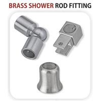 Brass Shower Curtain Rod Fittings