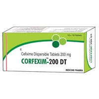 Corfexim 200 DT Tablets