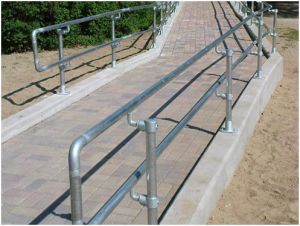 Galvanized hand Railings