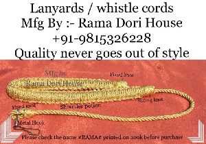 CISF Lanyards Whistle Cords