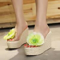 plastic shoe flowers