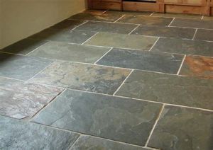 slate flooring