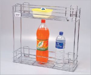 Two Shelf Bottle Pull Out