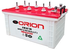 OJT 135 Tubular Battery