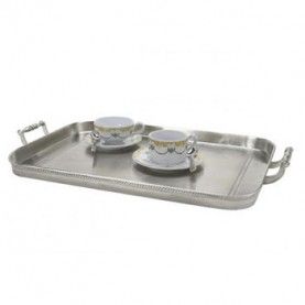 Pewter Tray with Handles