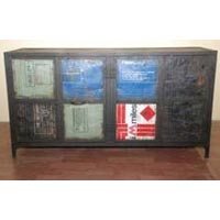 Recycle industrial sideboard