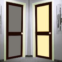solid panel pvc doors