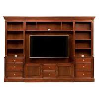 wooden tv shelf