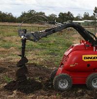 Hole Digging for Greenhouse