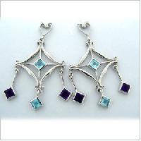 Silver Earring Ve-00095