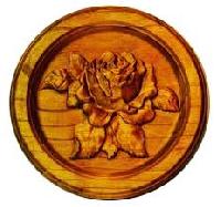 Rose Wood Wall Hangings