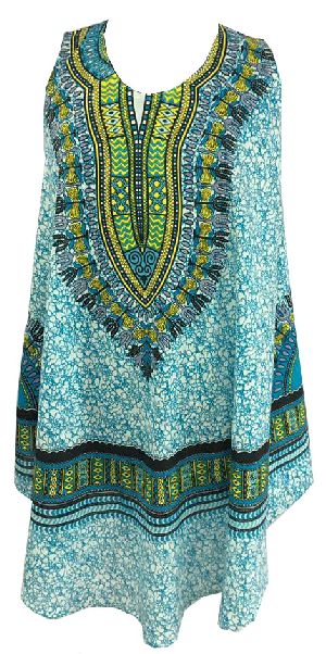 Dashiki Print Dress