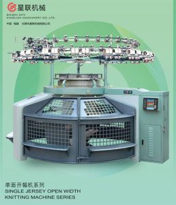 Open Width Knitting Machine