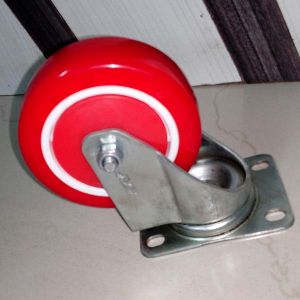 Srp Pur Swivel Crome Caster