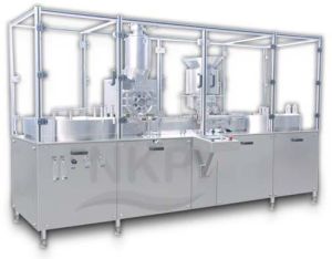 Automatic Injectable Dry Powder Filling with Rubber Stoppering Machine