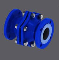 lined ball check valve
