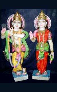 Marble God Radha Krishna