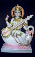 Marble God Sarasvati