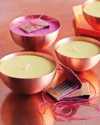 perfumed candles